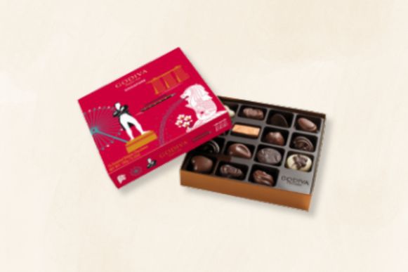 15pcs assorted belgian chocolates